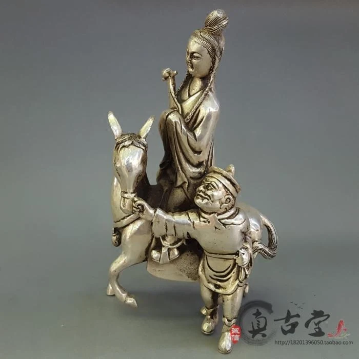 Antique Pure Copper, Brass And Silver-plated, The Four Beauty Queens, Zhaojun Ornaments, Zhaojun Out Of The Plug, Gifts, Antique