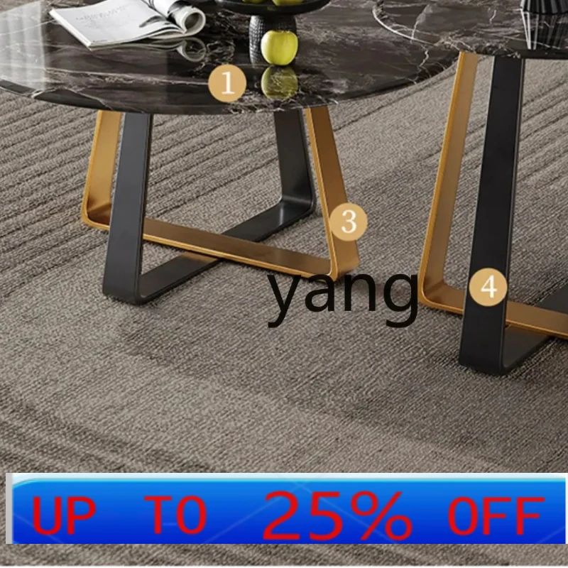 

LMM minimalist luxury stone coffee table TV cabinet combination small apartment simple modern living room furniture