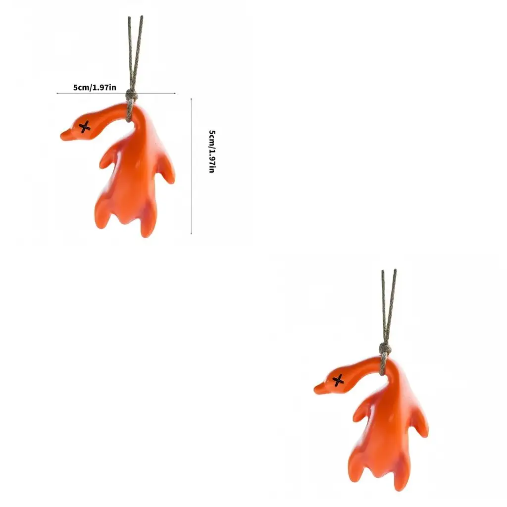 

Fun Color Changing Duck Pendant For Car Mirror Or Home Display Desk Decoration