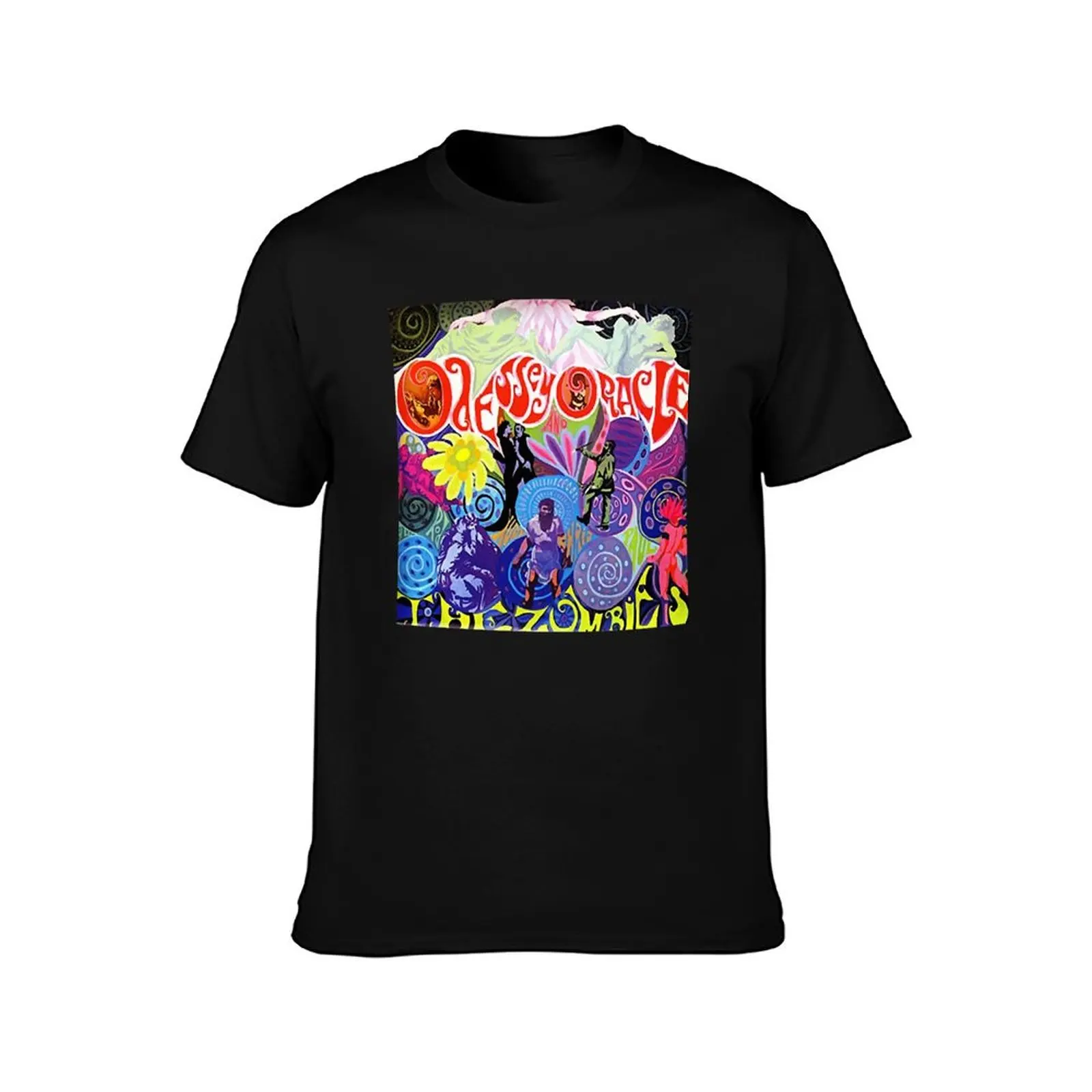 The Zombies Odessey And Oracle T-Shirt Heavy Duty Casual Work Tee T-Shirt