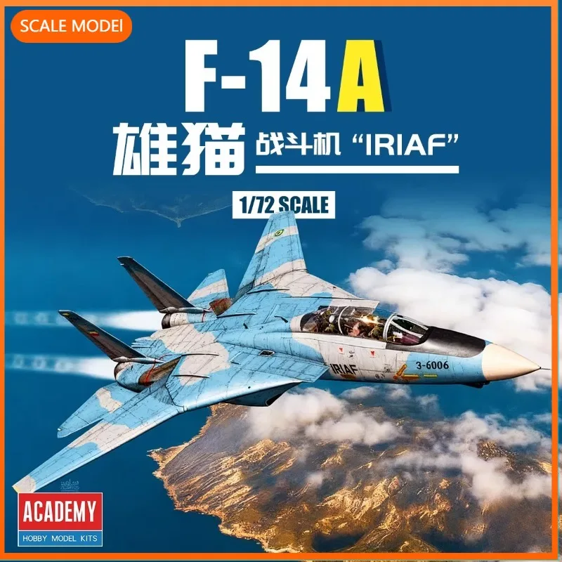 

Наборы для сборки моделей Academy 1/72 12594 F-14A "IRIAF", игрушки на день рождения, коллекционные подарки