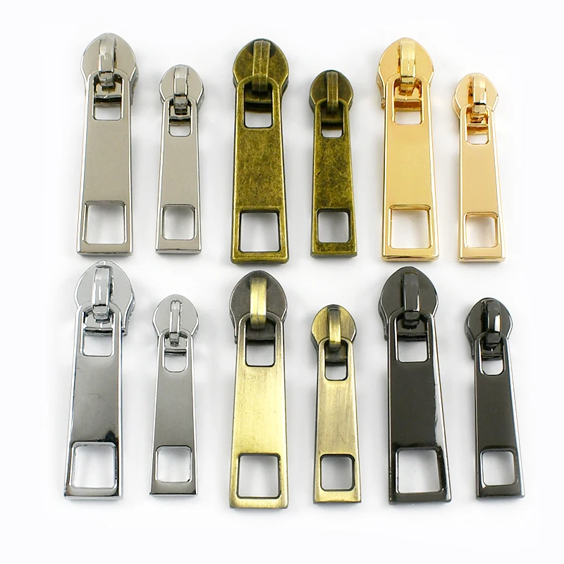 

5/10/20Pcs 3# 5# Nylon Zippers Sliders Tape Bag Zipper Puller Clothes Zips Head Pocket Closure Ziper Repair Sewing Accessories