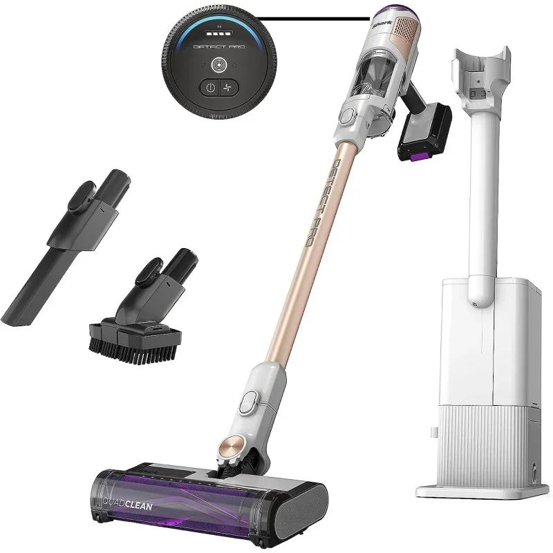 QWShark IW3511 Detect Pro - Lightweight Cordless Vacuum Cleaner,Portable Handheld Attachment,Ideal Stick Vacuum for Pet Hair