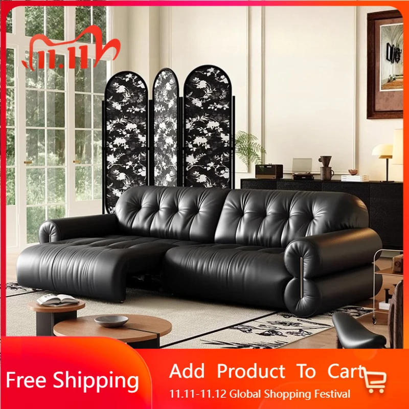 

Французские дизайнерские диваны Электрические кожаные роскошные игровые диваны в стиле ретро Эстетика гостиной Sillon Cama Мебель для входа