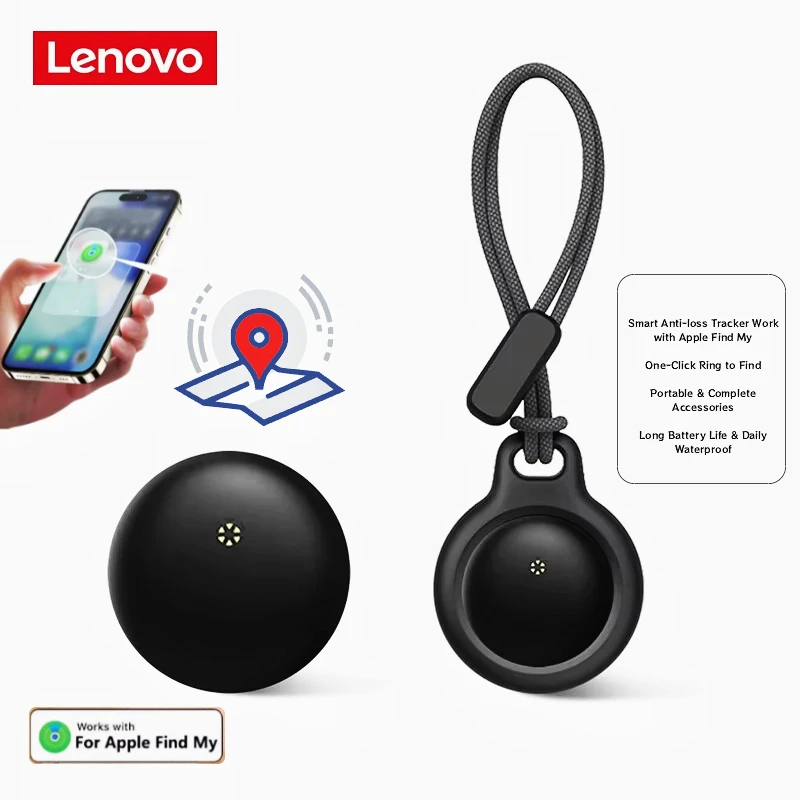 Lenoov GPS Tracker Anti Loss Device Remote Tracking Locator Wallet Car Key Waterproof Finder Global For Airtag Iphone 2026