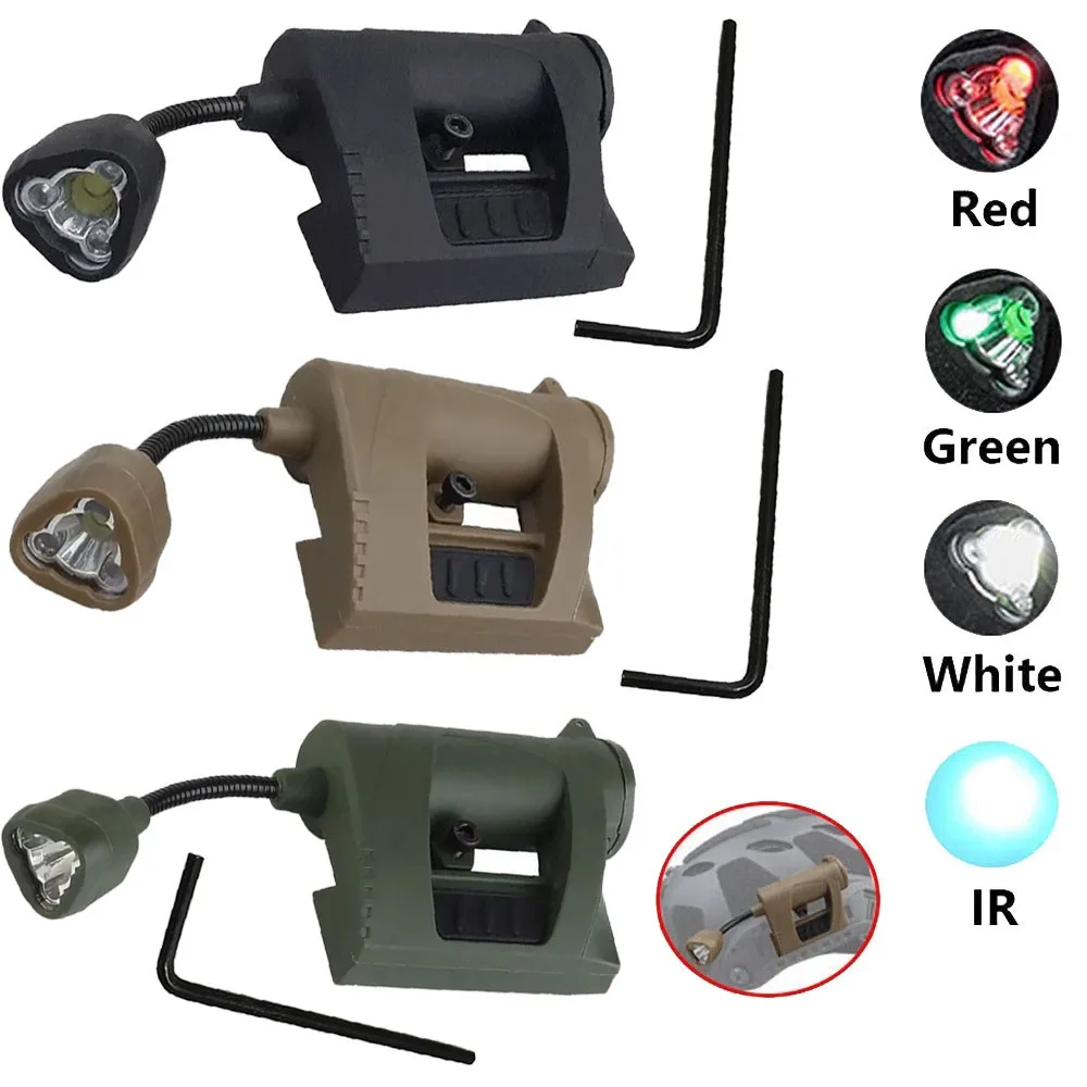 Geeignet für FAST MPLS Taktische Helme, Taschenlampen, Schienenlichter, Infrarot-Scheinwerfer und Signalleuchten Accesorios Baofeng – Detail 1