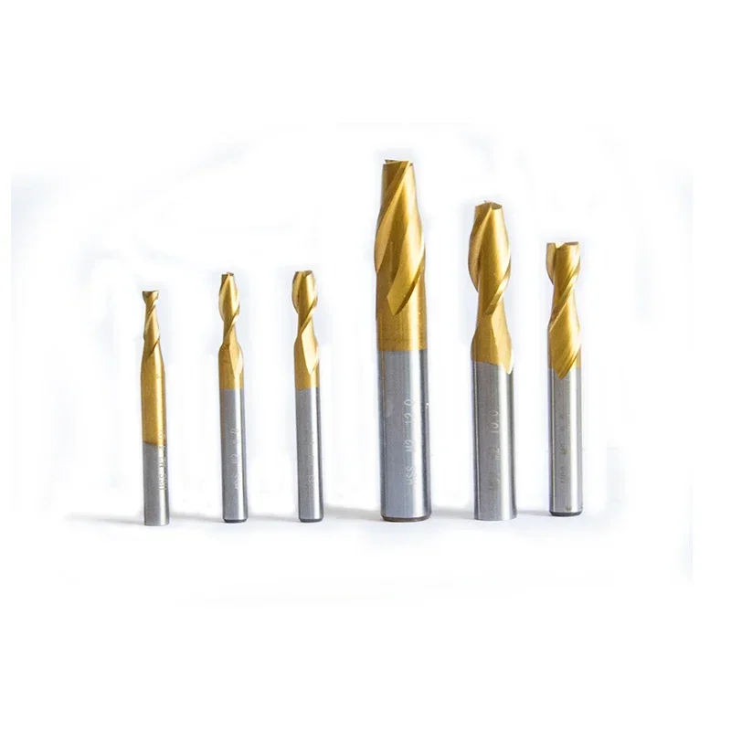 

4-edge 2-edge Milling Cutter Set CNC Tool Milling Steel Vertical Edge Flat Edge Processing Accessories