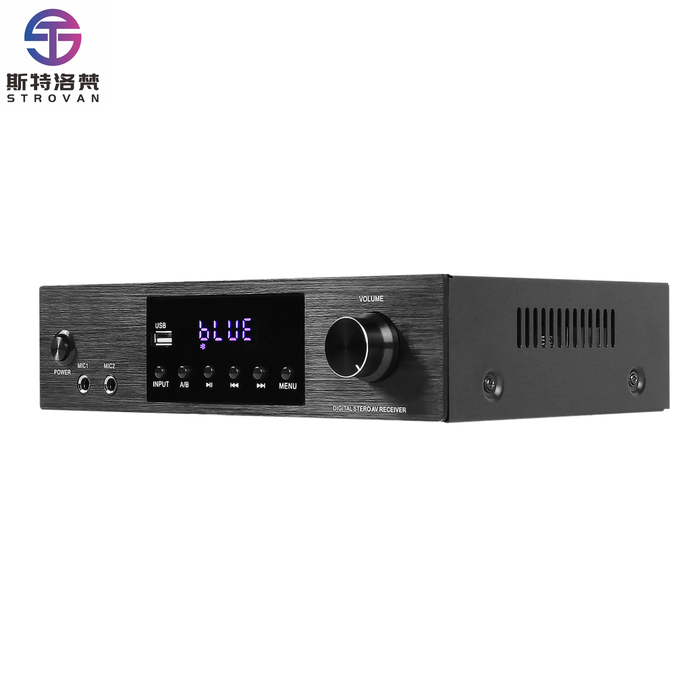 

Karaoke Amplifier High Power HD AV Receiver with A/B/A+B Home Theater System KTV-200