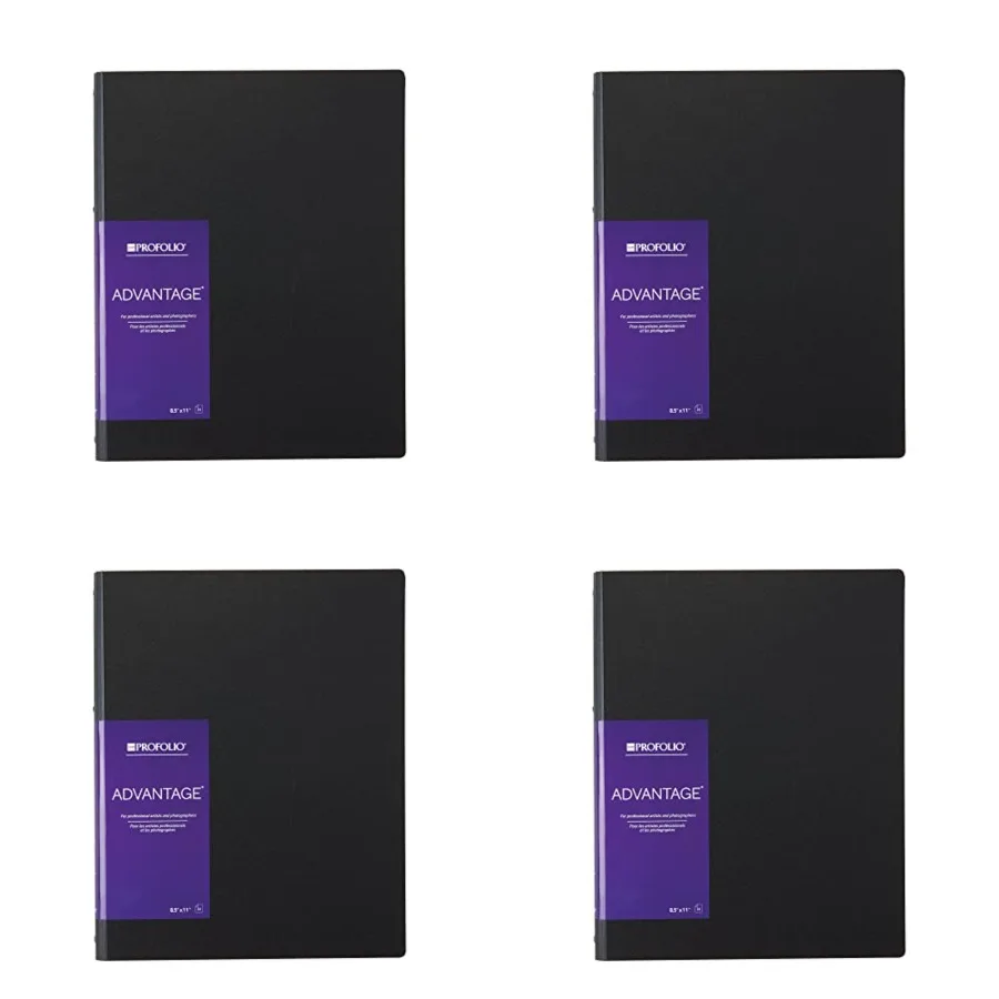 Portafoglio professionale 8,5x11 Vantaggio per l'organizzazione e presentazioni dei documenti: design compatto e durevole con ma di alta qualità