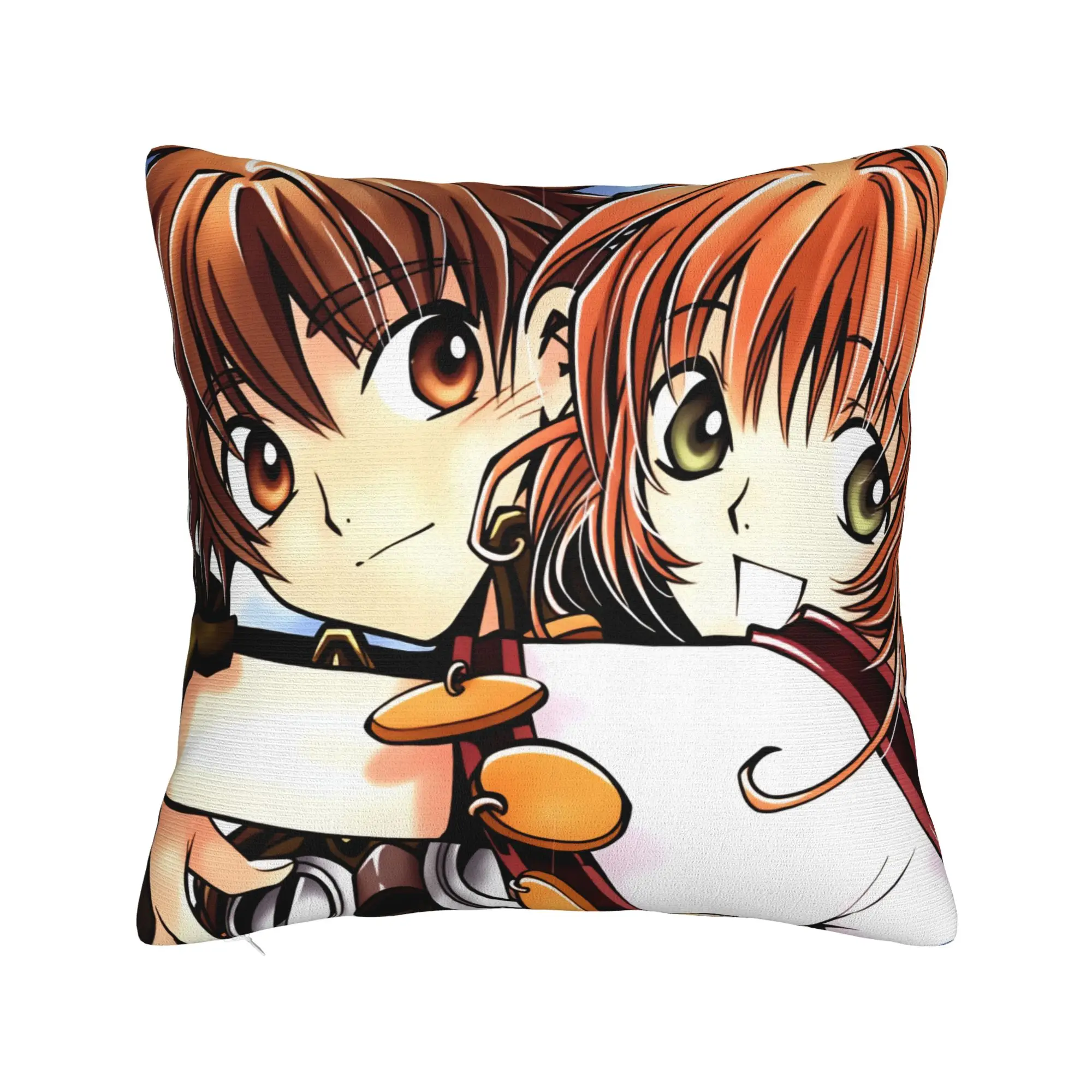 Tsubasa Sakura Syaoran Pillow Cover  Soft Cushion Cover Morden Pillow Case For Living Room Bed Chair