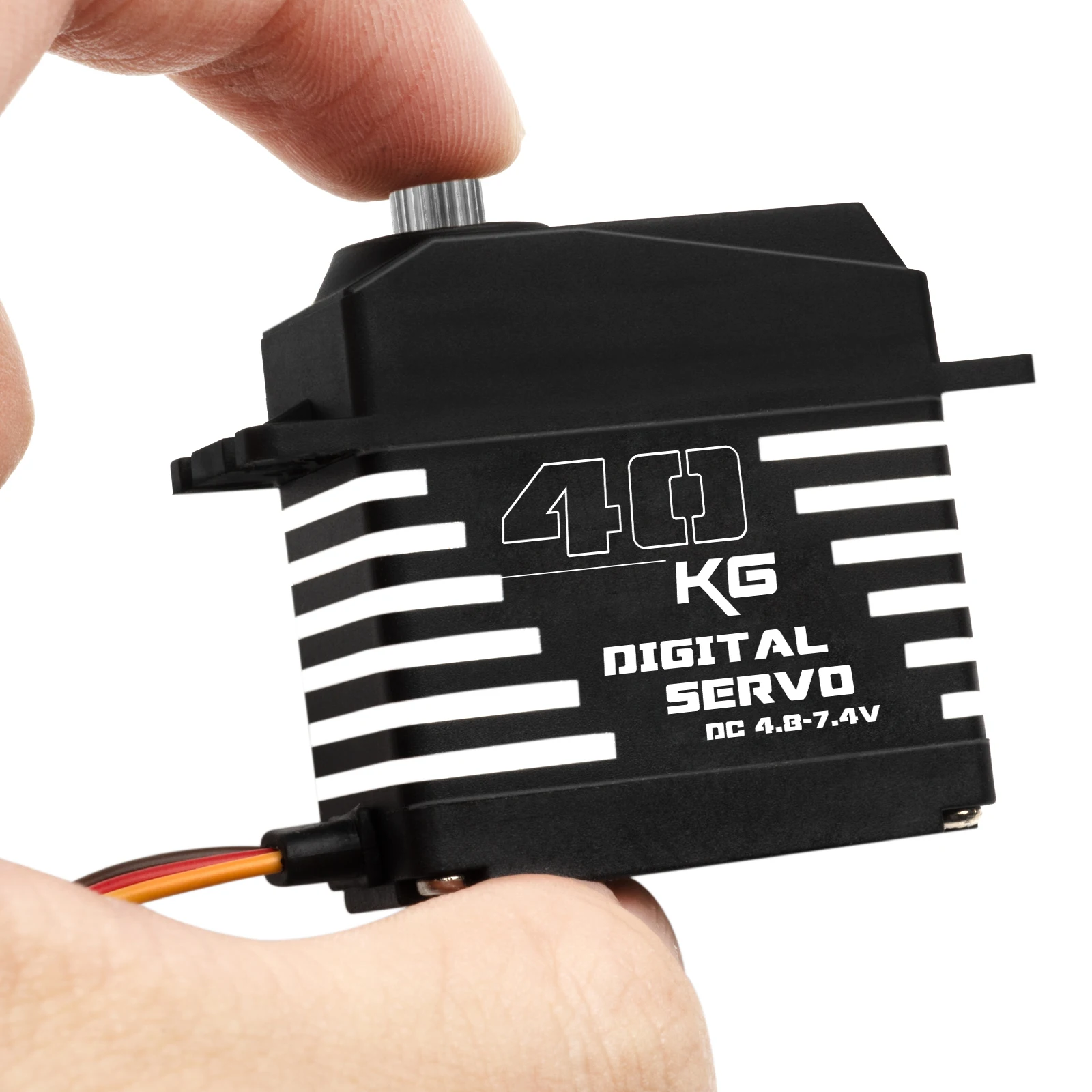 RCXAZ 40KG/45KG/50KG Brushless Servo Digitale Alloggiamento In Metallo Gear 180 Coppia Grande Impermeabile per RC Modello di Auto/Barca Robot Fissi