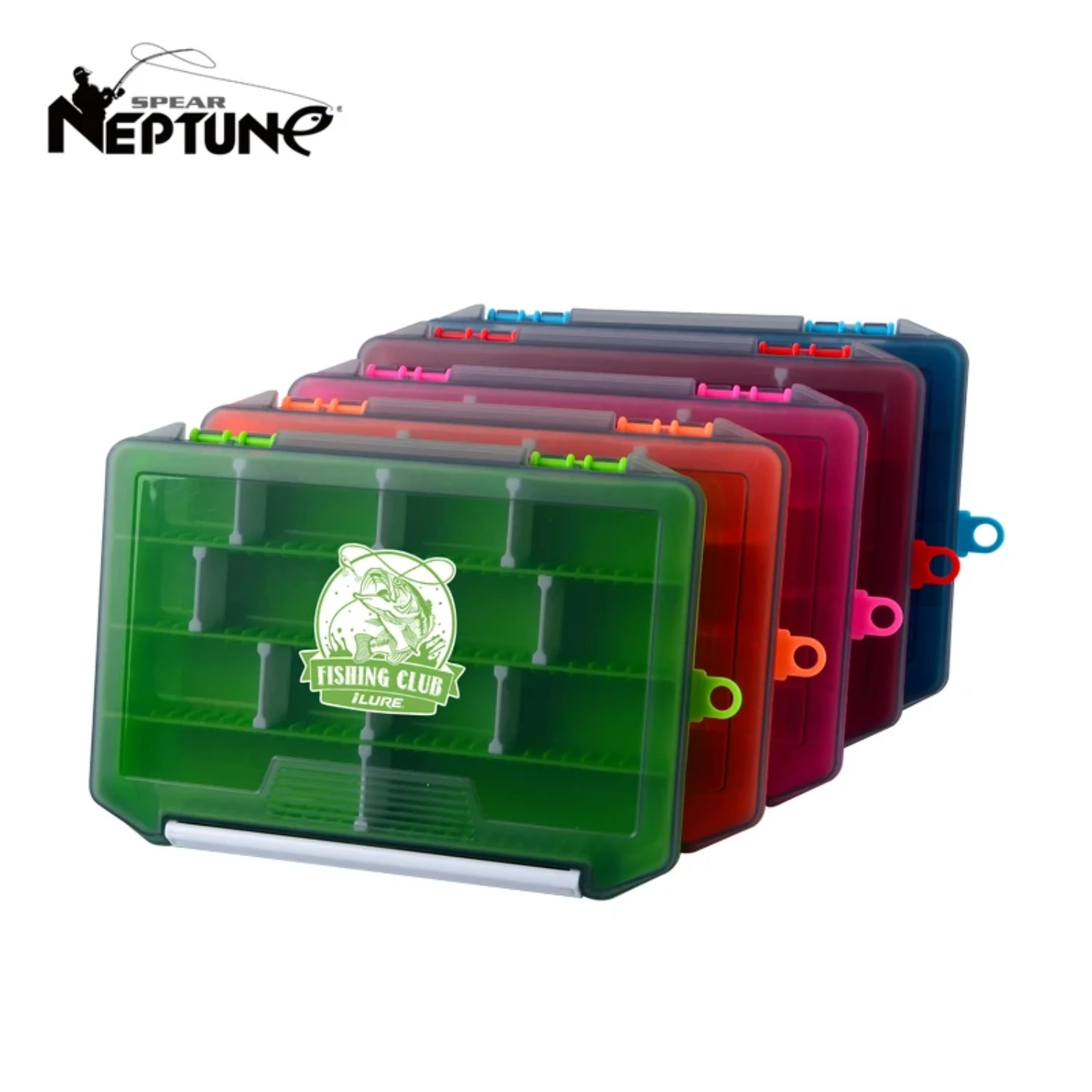 

Fishing Box Plastic Fisherman Tackle Box Bait Container Hook Lure Tool Case Box Accessories Supplies Organizer Carp