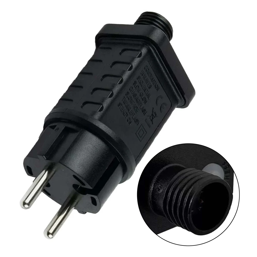 31 V EU 8 modi Kerstverlichting Voeding Adapterfunctie IP44 Waterdichte ABS-adapter Stopcontacten Receptacles Schakelaars