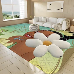 T-The P-Princess And The-Frog Door Mat Washable Non-Slip Living Room Sofa Chairs Area Mat Kitchen Toilet Rug