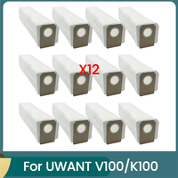 B83B-Dust Bag For UWANT V100/K100 Vacuum Cleaner Accessories Replacement Parts Trash Dust Bags