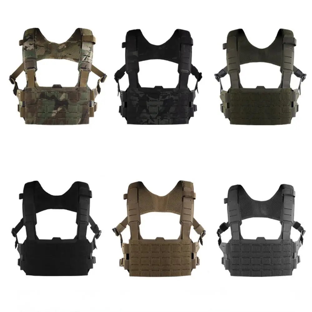 POSEIDON DEFENSE KZ Modular Chest Rig Can Install G-Hook/2.5CM Buckle Panel Molle Mag Pouch Volco Hook Drop Bag