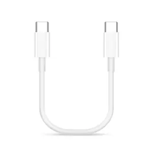 Bilashmart Ultra Short 20cm Type C Cable Samsung USB C To USB C Data Wire 60W Fast Charging Cable Huawei Xiaomi Type C Charger Cord
