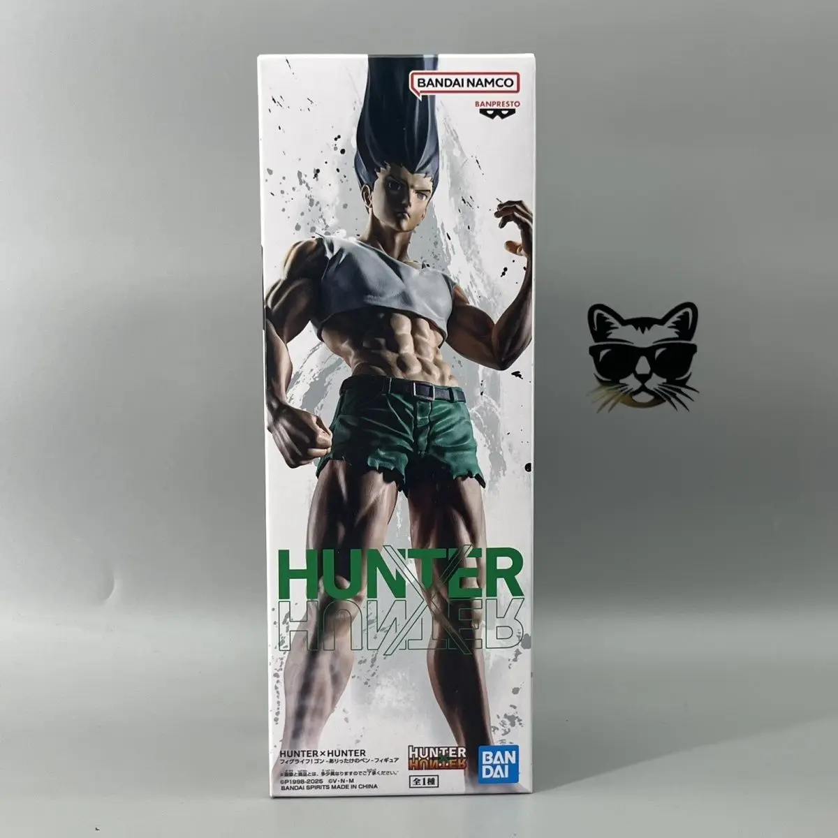 BANDAI Genuino HUNTER Figlife! Gon - Arita No Pen - Collezione di figure Modello di serie Personaggio dei cartoni animati Regali Modello di giocattoli