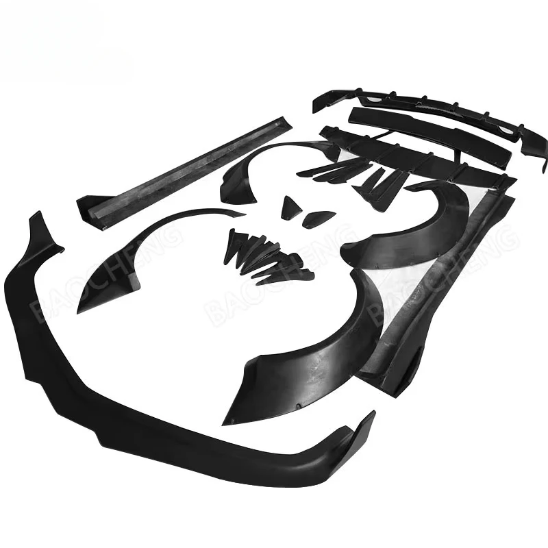 

For Chevrolet Camaro Rerofit 2012-2016 glass fiber /FRP Aerodynamic Wide Tuning body kit front lip side skirts wheel rear lip