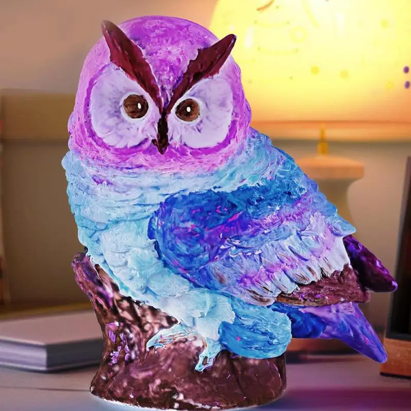 Paint Your Own Owl Kit Paint Your Own Owl Night Light Art Kit Owl Lamp Art Decoration for Kids Crafts Painting Kit for Ages 4