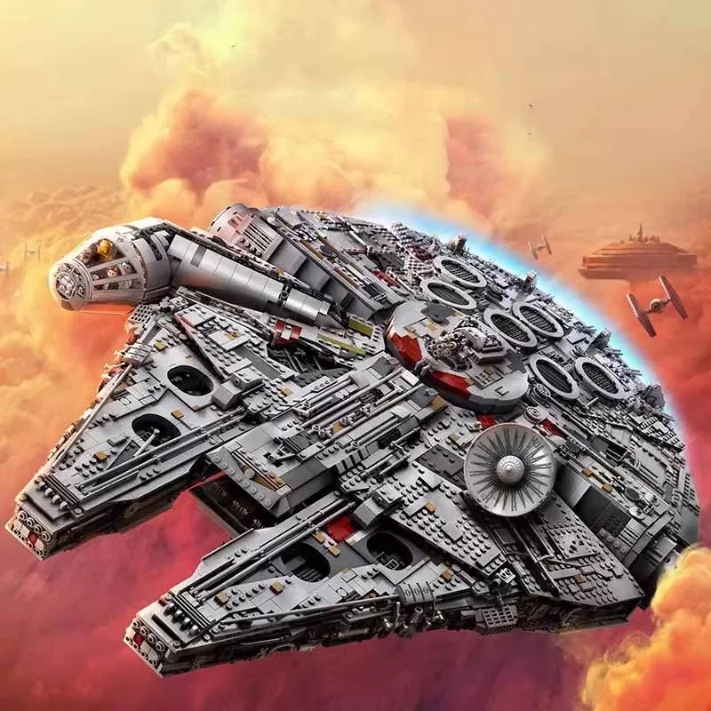 

New In UCS The Large Millennium Ship Falcon Building Blocks Bricks Toys For Kids Adults Birthday Christmas Gifts