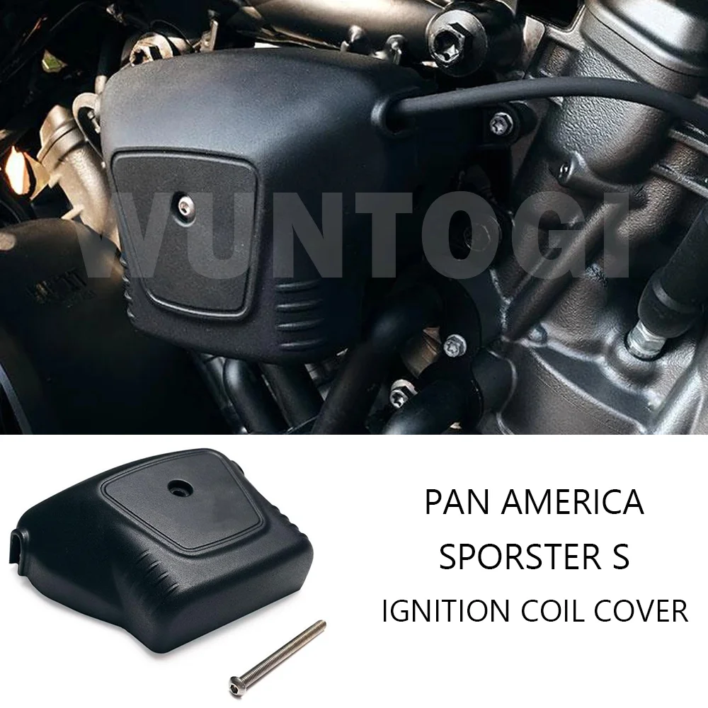 

Deflector Motorcycyle Lgnition Coil Cover Sportster S PA1250 RH1250S Spool Cover Pan America Accessories Heat Shield Hot Air