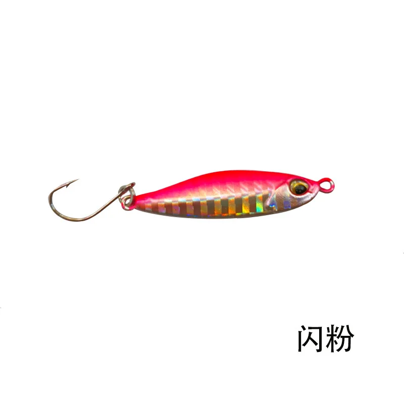 1PCS Fishing Lure 3.5g 5.4g 7.5g 10.8g Metal Jig Spoon Lure Metal Jigging Shore Cast Lron Artificial Hard Bait Fishing Accessori
