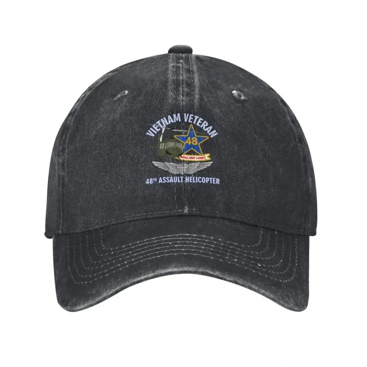 48th Assault Helicopter Co. - Vietnam Baseball Cap Sunhat Luxury Man Hat Men Women's