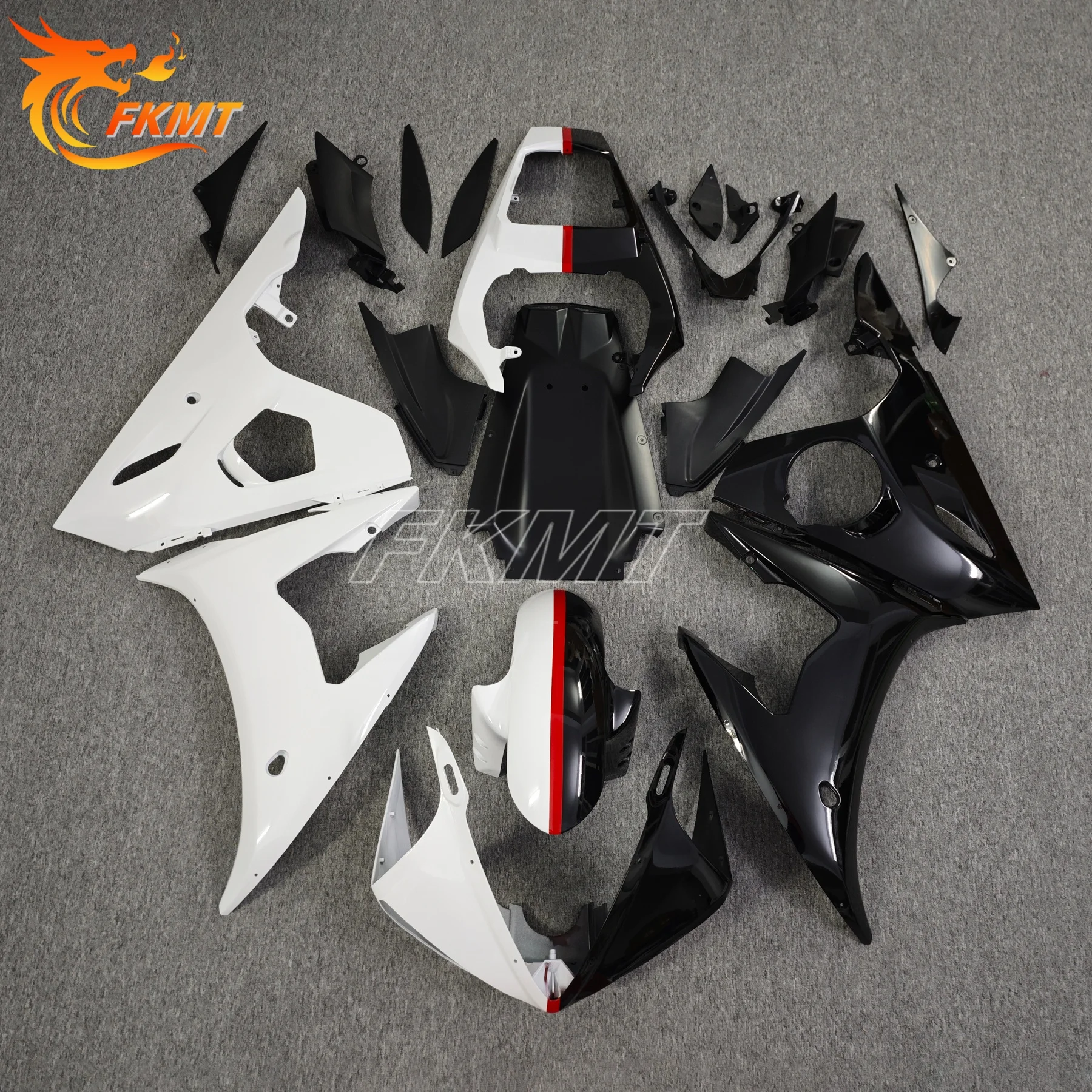

ZXMT Panel ABS Plastic Cowling Bodywork Shell Body Frame Full Fairing Kit For Yamaha YZF-R6 03 04 05 Burnt Orange