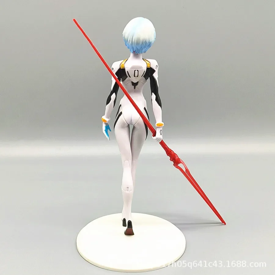 Figuras de acción de 23cm de Anime EVA Ayanami Rei, modelo de PVC, estatua, juguetes, muñeca, decoración de escritorio, regalos de colección