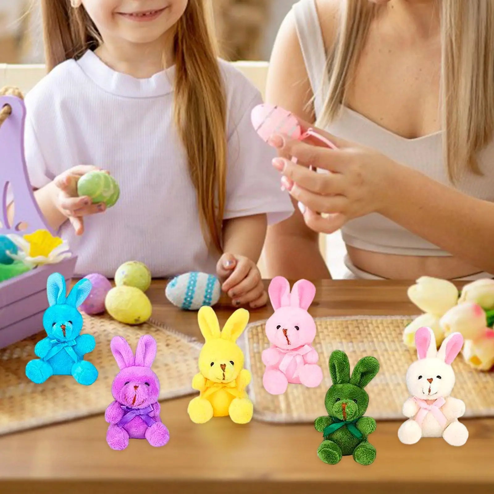 

Stuffed Animals Rabbits Present Adults Hunting Games Plush Bunny Toy Set