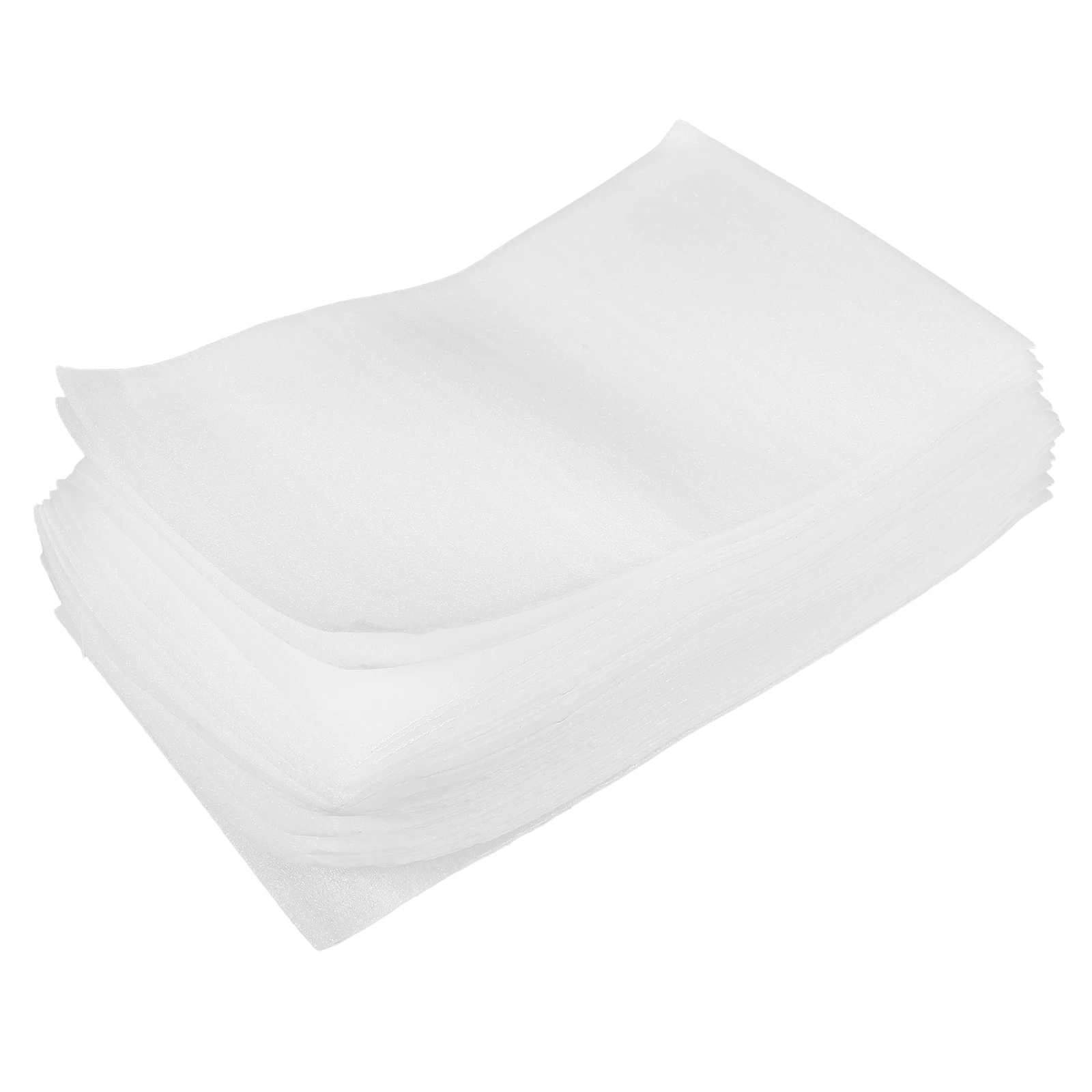 100 Pcs Pearl Cotton Bag Package Packing Material Glass Pouches for Moving Wrap White Dishes and Glassware Express