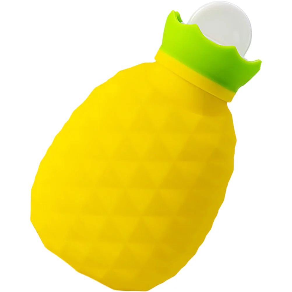 

Silicone Hand Warmer Hot Water Bag Yellow Color Portable Comfortable Bottle Reusable Winter Warmth Outdoor Practical Long Time