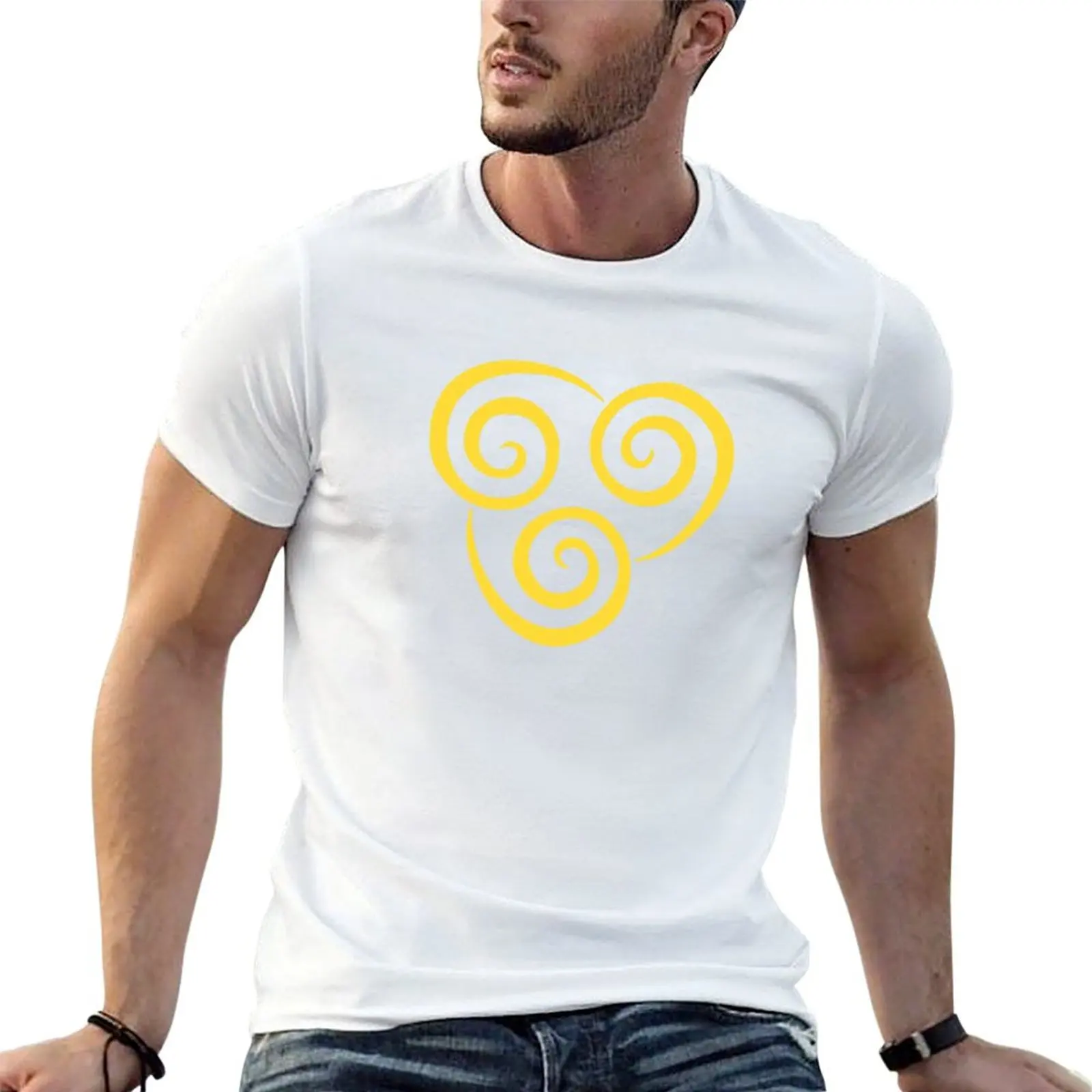 Airbender T-Shirt man t shirt oversizeds mens cotton t shirts