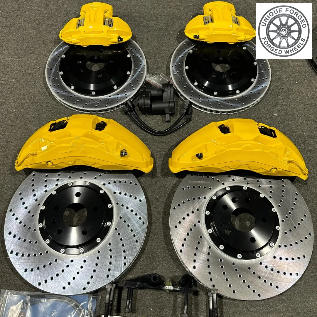 

26 Style New Energy Vehicle Front 10 Pot Rear 4 Pot Caliper Big Brake Kit Electronic Integrated Brake System