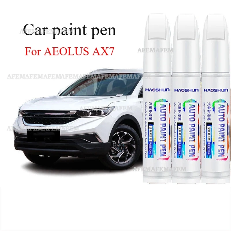 For AEOLUS AX7 Car Paint Pen pearl white Car Scratch repair artifact end inkstone black spot paint pen For Car Scratches