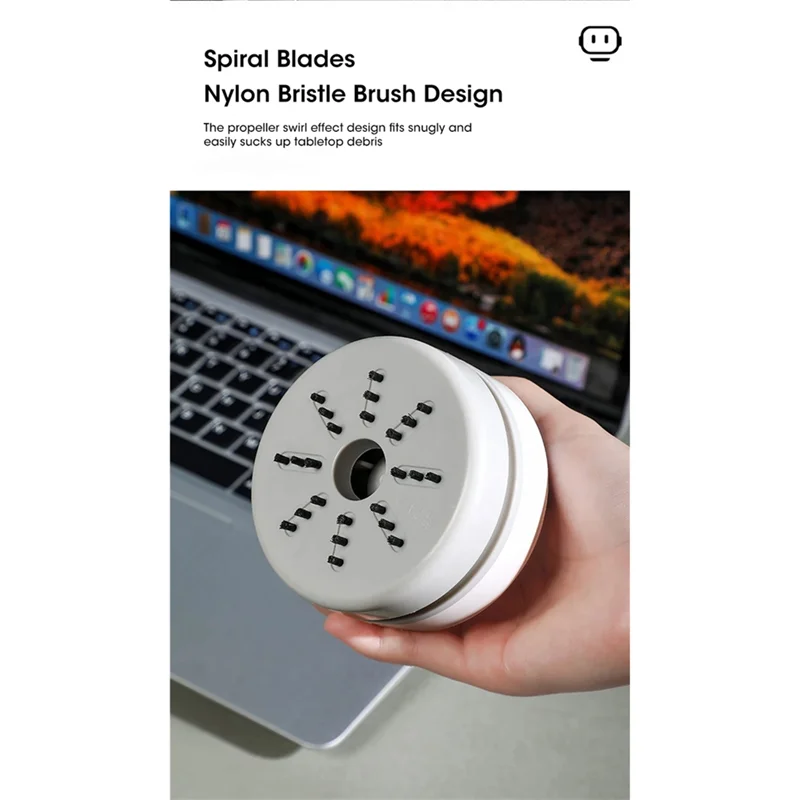 

M16K-Настольный беспроводной робот-пылесос, щетка для чистки ремня с зарядкой через USB для клавиатуры