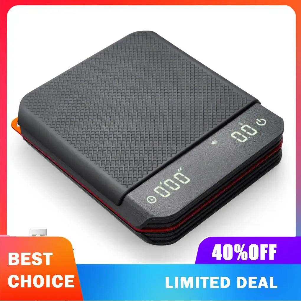 Smart Coffee Scale Built In Automatic Timer High Precision 0 1g Accuracy 2000g Maximum Capacity