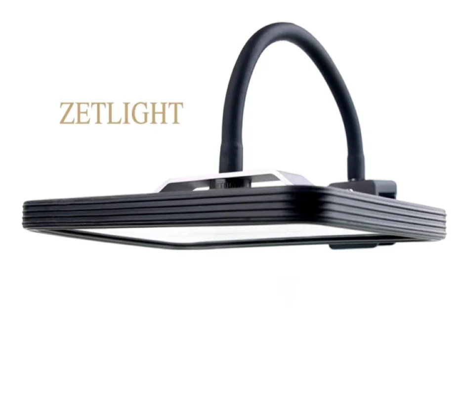 ZETLIGHT E2 مصباح خزان الطحالب، ضوء خزان العشب، ضوء خزان الطحالب LED المرجاني لمياه البحر، ضوء مشبك خزان الأسماك، ضوء خزان البحر الصغير