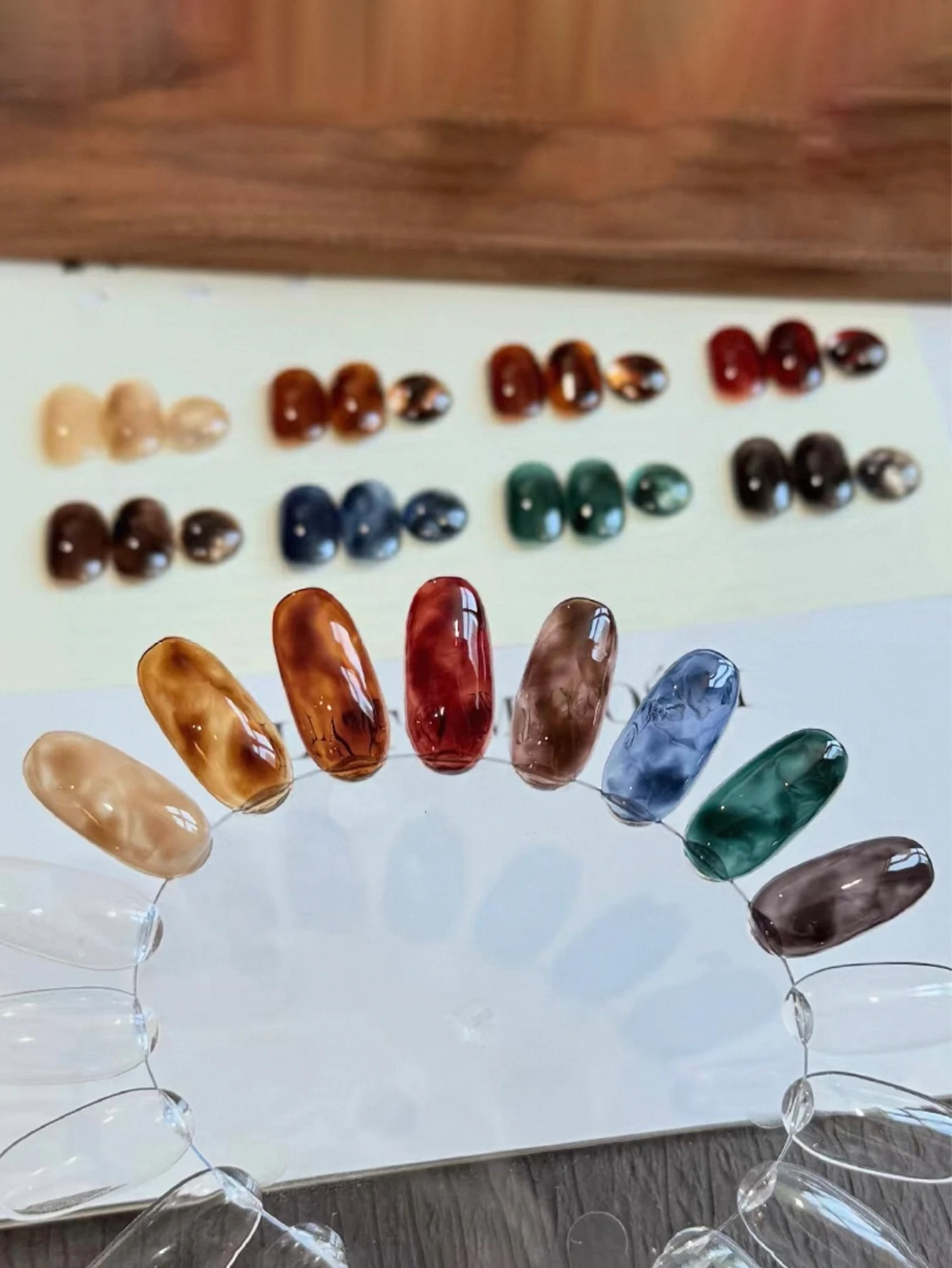 1-8 pezzi 12 ml set di gel per unghie di tendenza autunno/inverno, smalto gel UV/LED rimovibile, adatto per uso domestico o in salone di bellezza