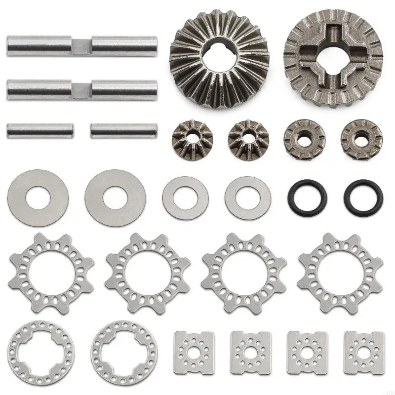 

J2HD Model Car Replacement Part Differential Gear Set for 1/7 and 1/8 Truck Car Toy
