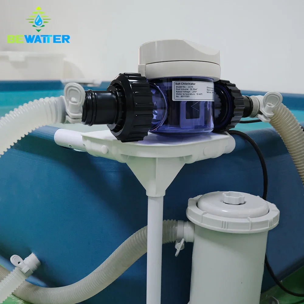 Bewatter Salt Chlorinator For Swimming Pool Chlorine Machine Cell For Salt Chlorine Generator