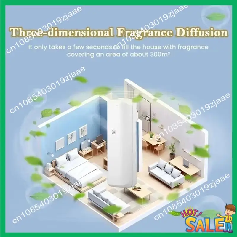 New Arrival Plug Fragrance Home Fragrance Scent Machine Diffuser Foressential Oils White US Plug