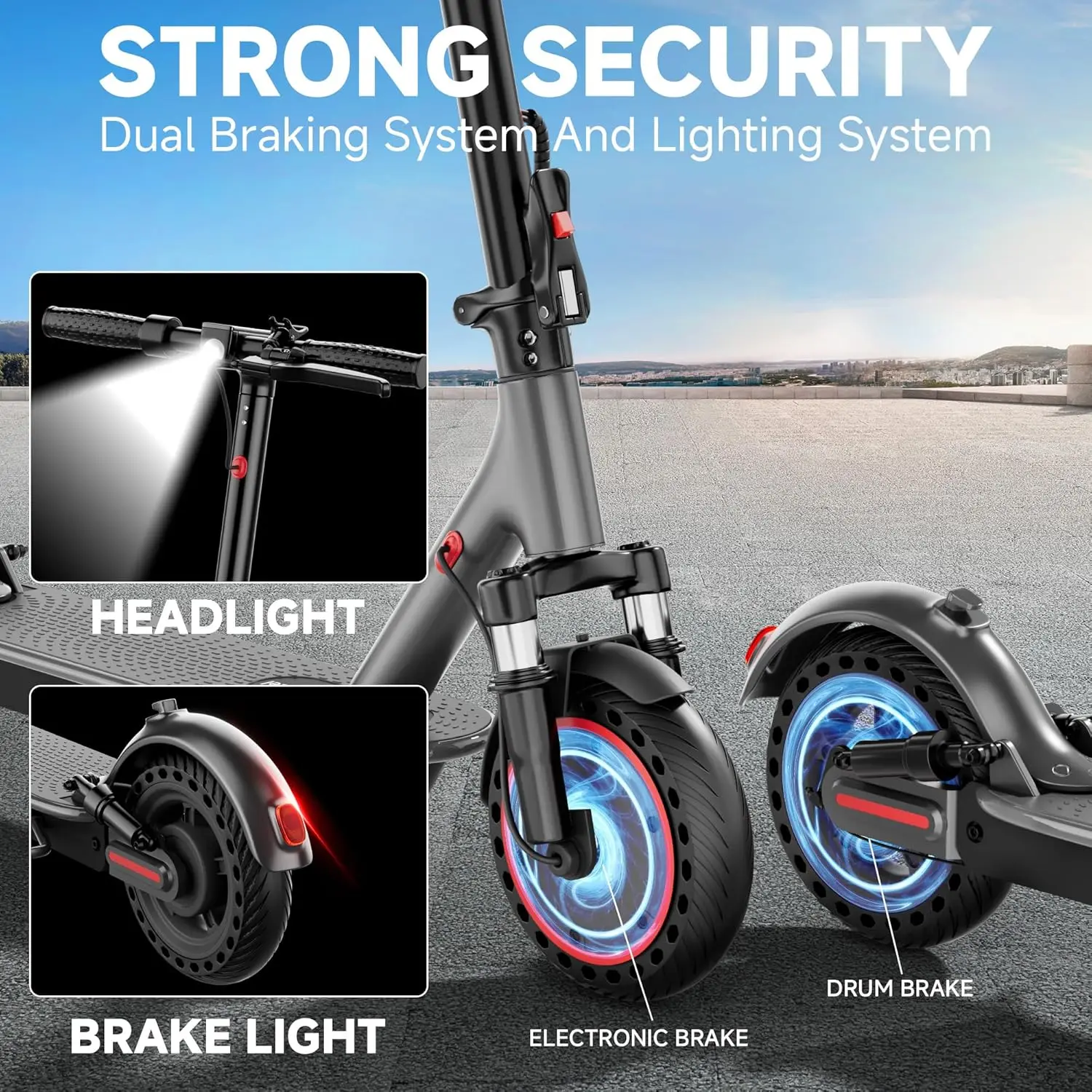 500W Foldable Electric Scooter 3