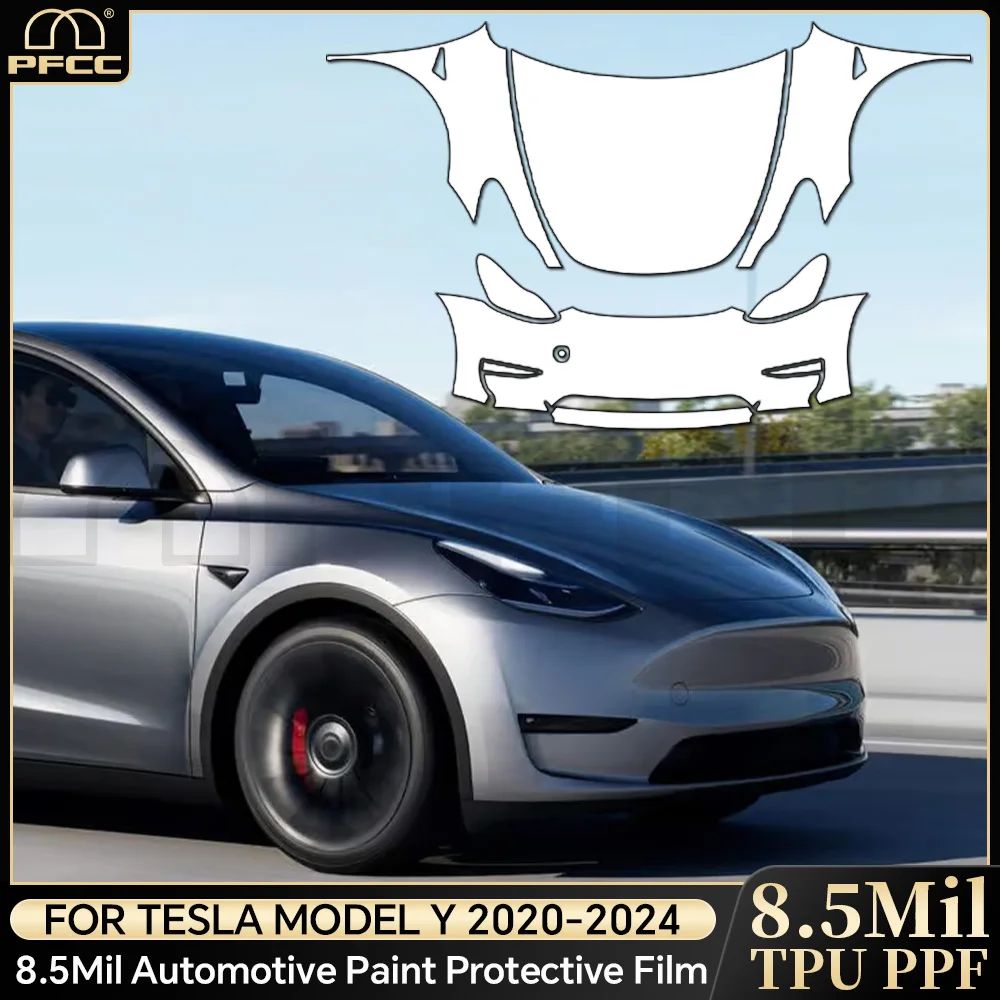 

Pre-cut Protection Film for Tesla Model Y 2023 2020 2021 2022 PPF Paint Transparent Car Sticker Kit car Accessorie Anti-Scratch