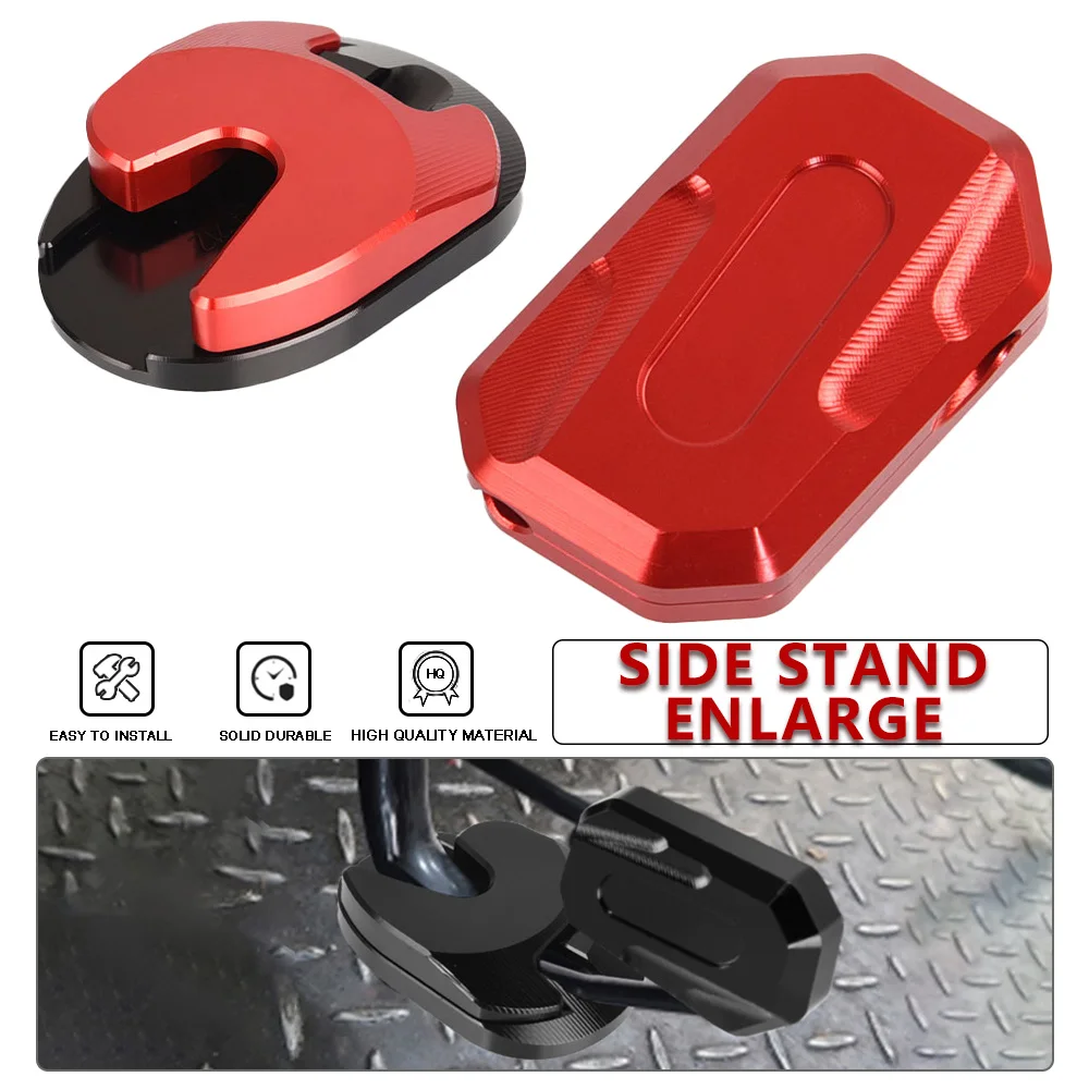 

Motorcycle Kickstand Side Stand Enlarge For Honda PCX160 PCX 160 2020 2021 2022 Sidestand Support Extension Side Brace Assist