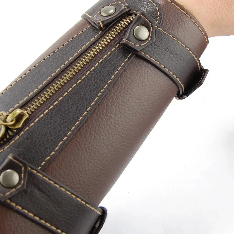 Medieval Assassin Creed Hidden Blade Wrist Arm Armor Knife Sword Sleeve Cuff Gauntlet Bracer Edward Cosplay Costume Props r,7;k