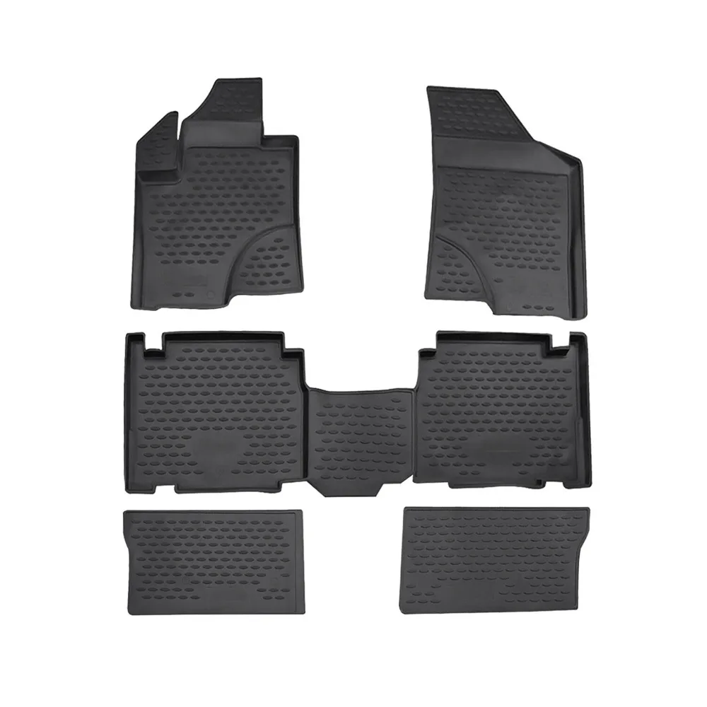 

Floor Mats Liner for Hyundai Veracruz 2007-2012 Black TPE All-Weather 6 Pcs United States