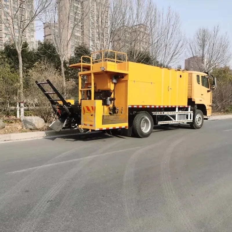 Micro Surfacing Paver Machine Road Repair Machines 6M3 10m3 Asphalt Slurry Sealer Micro-surfacing Slurry Sealer Manufacturer