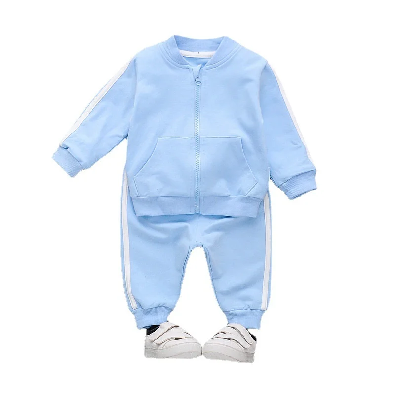 New Spring Autumn Baby Girls Clothes Children Boys Casual Jacket Pants 2Pcs/Sets Toddler Costume Infant Outfits Kids Tracksuits